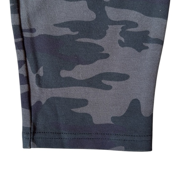 New Sanctuary High Waist Ponte Camo Pant Legging Gray Faux Pockets Reinforced XL - Picture 6 of 12